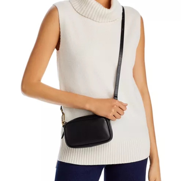 Madewell NWOT Essentials Carabiner Mini Leather Crossbody - Picture 2 of 8